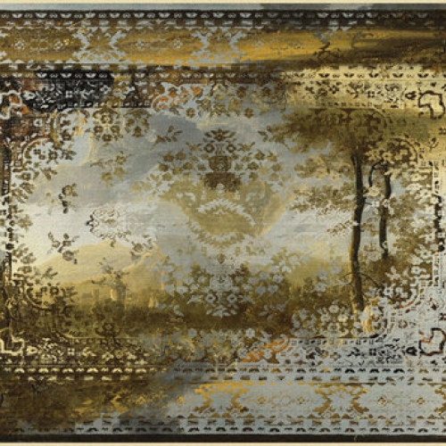 Kashan Remix Landscape Rug